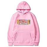 Hoodie Persönlichkeit Beliebte Hip-Hop-Straßenmänner Und -Frauen Eignen Sich Für Männer Und Frauen Mit Kapuze Pullover Pullover Pullover Liebhaber Shirt Rosa+M
