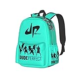 Unisex Schulrucksack Taschen 3D Druck Du_De Poster Pe_Rfect Reiserucksack Laptop Lustig Wandern Casual Daypack, Schwarz3, O