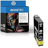 NINETEC NT-1631 1 Patrone Black kompatibel mit Epson T1631 | Für Epson-Workforce WF-2510 WF WF-2520 NF WF-2530 WF WF-2540 WF WF-2630 WF WF-2660 DWF WF-2750 DWF WF-2760 DWF