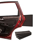 TOPP4u 4x Garagen Wandschutz & Türkantenschutz Auto - je 40x12x1,5 cm - zuverlässiger Auto-Türschutz durch 4 extra dicke selbstklebende Türschoner für Garage oder Carp