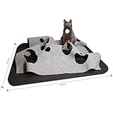 CatMountain - Katzenspielzeug und Kratzmatte - für intelligentes Spielen mit D