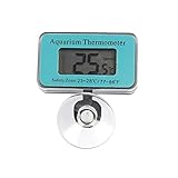 Weesey LCD-Display Aquarium-Thermometer Digitaler Aquarium-Wassertemp