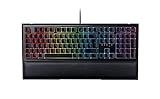 Razer Ornata V2 - Gaming Tastatur mit mecha-membranen Hybrid-Schaltern (Multifunktionaler Drehregler und Medientasten, voll programmierbar, RGB Chroma) QWERTZ | DE-Layout, Schw