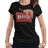 Napflix Netflix Sloth Women's T-S