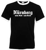Nürnberg Herren Retro T-Shirt Ultras Meine Heimat Mein VereinS