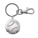 Baseball-Schlüsselanhänger, Baseball-Schlüsselanhänger, Baseball-Sport, Schmuck, Herren, Baseball-Spieler, Geschenk für Baseball-Fan, Geschenk MT018