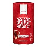 Xucker 3:1 Gelierxucker mit Xylit - leckere Gelierzucker Alternative mit Birkenzucker I Veganer Gelierxucker von Xucker zum Kochen für Marmelade & Gelees (1 kg)