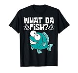 Lustiges What the Fish Angeln Fischen Hochseefischen Angler T-S