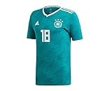 adidas DFB A JSY K 18 Heimtrikot für Herren, Grün (EQTVER/AGUREA/Weiss)