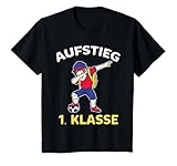 Kinder Aufstieg 1. Klasse Einschulung Schulanfänger Fußball T-S