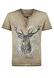 Stockerpoint Herren Günther T-Shirt, Sand, M