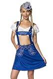 Trachten Rock Mini Ausgestellter Trachtenrock Tracht Lederhose Lederhosen Velourlederoptik Damentracht Stickereien in 4 Farben XS-XXL