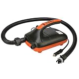 perfeclan Wasserdruckpumpe 12v Boot Elektrische Luftpumpe SUP-Pumpe 20PSI Hochdruckluftpump