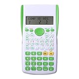 XWF Standard Taschenrechner Rechner-Funktion Rechner Taschenrechner Multifunktions-Digital-Display 2-Line Scientific Calculator, Keine Batterie-Rechner büro und Home Style Calculator (Color : Green)