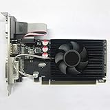 shoppingba GPU HD6450 Grafikkarte, 2 GB, DDR3, HDMI-kompatibel, PCI Express, kompatibel mit Gaming