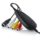 CSL - USB Grabber zur Audio Video Konvertierung - Videokonverter - VHS - Videoadapter zur Nachbearbeitung - MPEG-1 MPEG-2-Videocodierung