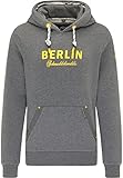 Schmuddelwedda Hoodie - Berlin Herren 36613819 Grau Melange, XL Grau Melang