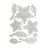 Kohlenstoffstahl Stanzformen Blumen Stanzschablonen Silber Schneiden Schablonen Pr?geschablonen f¡§1r DIY Scrapbooking Album, Schablonen Papier, Sammelalbum Dek