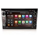 Erisin Android 10.0 Autoradio GPS Navi DAB+ Radio für Opel Antara Corsa Astra Vectra C/D Meriva Signum Vivaro Zafira CarPlay Android Auto DVD 4G WiFi Bluetooth Mirror Link A2DP RDS Schw