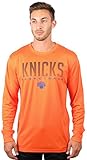 Unk NBA Herren VLM0291F-AM NBA Performance Poly Langarm T-Shirt, Team-Farbe, Orange, Größe S