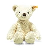 Steiff Soft Cuddly Friends Tommy Teddybär-30 cm-Kuscheltier für Kinder – kuschelig & weich-waschbar – vanille (113598), 30