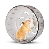 Hamster Laufrad, 13cm Hamsterrad Kleines Haustier Laufrad Hamster Übungsrad Silent Plastic Running Toy für Kleintier Hamster Rennmaus Meerschweinchen Hamsterb