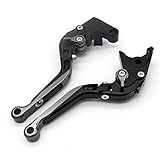 LIBEI motorradhebel kurz Fit for Yamaha FZS 1000 Fazer FZS1000 2001-2005 2004 2003 2002 CNC-Motorrad-Folding Ausziehbare Bremskupplungshebel Kupplungshebel (Color : Color 7)