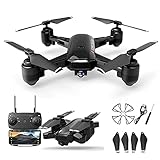 MAFANG® Drohne Mit Kamera 1080P HD, Faltbar RC Quadcopter Mit FPV Live Übertragung, Lange Flugzeit, Gestensteuerung, Flugbahn, Höhenhaltung, One Key Start Landen, Headless Modus, 3D Flips Für Anfäng