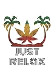 Reggae Farben Rasta Weed Music Jamaica Love: Lined grid Journal or Notebook (6x9 inches) with 120 Pag