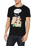 cotton division Herren MEASTECTS001 T-Shirt, Schwarz, L