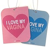 I LOVE MY VAGINA Duftbaum Melone & Tropcal Lufterfrischer Air Freshener - DUB (2er Pack Duft: Tropical)