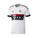 adidas Herren Auswärtstrikot FC Bayern München Replica, white/power red/night navy/bold onix, XL, AH4790