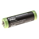 vhbw Akku Ersatz für Braun 67030923, 7030923 für Rasierer Haarschneider (1800mAh, 1,2V, NiMH)