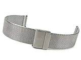 Junghans Max Bill Ersatzband Uhrenarmband Edelstahl Milanaise 20mm 027/3805.44