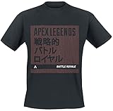 Apex Legends Männer T-Shirt dunkelblau 3XL 60% Baumwolle, 40% Polyester Esports, Fan-Merch, Gaming