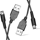 Link-e: 2 x USB-Ladekabel für Nintendo 2DS, 2DS XL, New 2DS, New 2DS XL, 3DS, 3DS XL, New 3DS, New 3DS XL, DSI, DSI XL