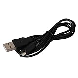 3DS Ladegerät, ENDARK 1.2m (3.9ft) USB Ladegerät Netzkabel Ladekabel für 3DS, 3DS XL, DSI, DSI XL, 2DS, NEU 3DS XL (Schwarz)