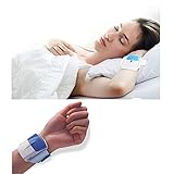 LZZB SleepConnection Anti-Schnarch-Armband, verstellbares SleepConnection Schnarchgerät Sicher und atmungsaktiv Geeignet für Männer und FrauenWeiß