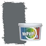 McPaint Bunte Wandfarbe Anthrazit - 2,5 Liter - Weitere Graue Farbtöne Erhältlich - Weitere Größen Verfügb