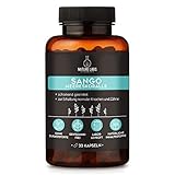 Sango Meereskoralle Kapseln mit natürlichem Calcium und Magnesium aus der Sango Koralle - 30 Kapseln von Nature Labs E