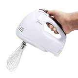 yunyu 7-Gang-Handmixer Elektrischer Schneebesen-Handmixer Professioneller Mixer für Lebensmittel und Kuchen zum Backen mit Turboknopf Professioneller Mixer Mit Rührgeräten und Teighak