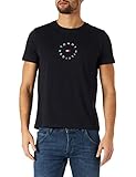 Tommy Hilfiger Herren Roundall Graphic Tee T-Shirt, Desert Sky, M