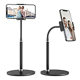 SHAWE Handy Ständer, Verstellbare Tisch Handy Halterung Multi-Winkel Handy Halter, Halter für iPhone 12 11 Pro Xs Max Xs 8 7 Plus, Samsung S20 S10, Andere Smartphoneund weitere 3.5-6.5 Zoll G