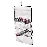 Fön Aufbewahrungstasche, Faltbare Multi-taschen Mit Haken Aufhänger Lockenstab Reiseveranstalter Tasche, Wasserdichte Nylon Haar Gebläse Organisationstasche Für Dyson Airwrap Sty