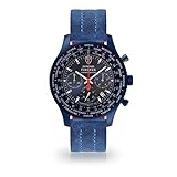 DETOMASO Firenze XXL All Blue Limited Edition Herren-Armbanduhr Chronograph Analog Quarz Blaues Edelstahl-Gehäuse Blaues Zifferb