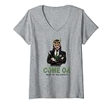 Damen Marvel Loki President Loki Come On What Did You Expect? T-Shirt mit V