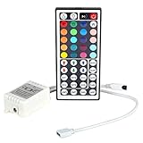 SUPERNIGHT 44 key Wireless IR Remote Controller For 5050 3528 RGB LED Light Strip