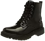 Lico Malati Mädchen Mode-Stiefel, schwarz, 35 EU