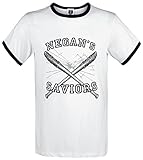 The Walking Dead Negan's Saviors T-Shirt weiß/schwarz XXL