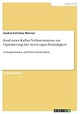 Kauf eines Kaffee-Vollautomatens zur Optimierung der Servicegeschwindigkeit: Vortragsleitfaden und Power-Point-F